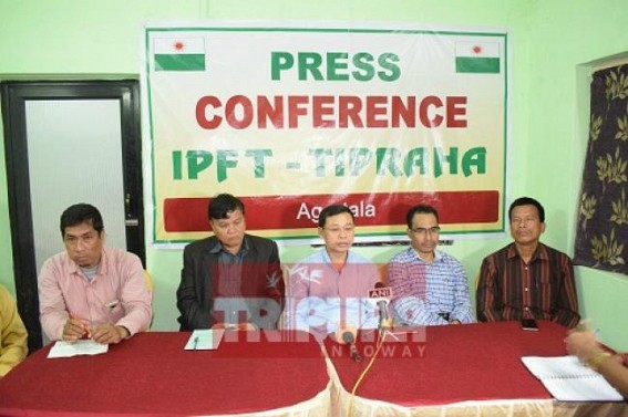Rajeshwar Debbarma led IPFT ready to ‘compromise’ with BJP Rajeshwar Debbarma led IPFT ready to ‘compromise’ with BJP